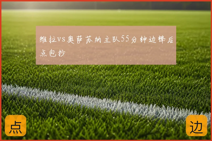 维拉vs奥萨苏纳主队55分钟边锋后点包抄
